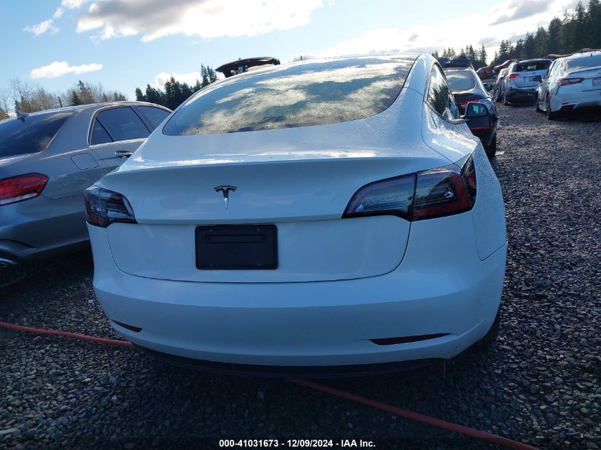 2023 Tesla Model 3 Rear-Wheel Drive VIN: 5YJ3E1EA2PF474243 Lot: 41031673