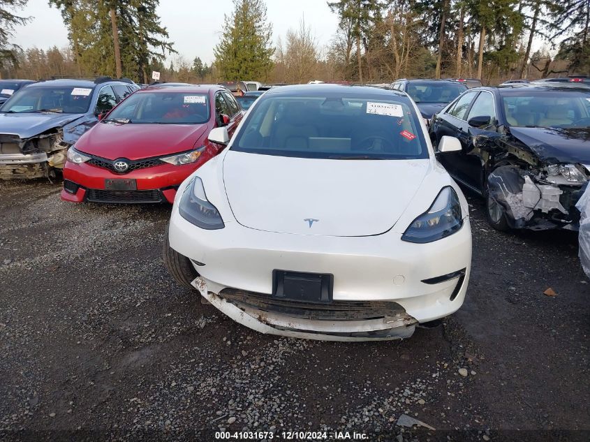 VIN 5YJ3E1EA2PF474243 2023 Tesla Model 3, Rear-Whee... no.12