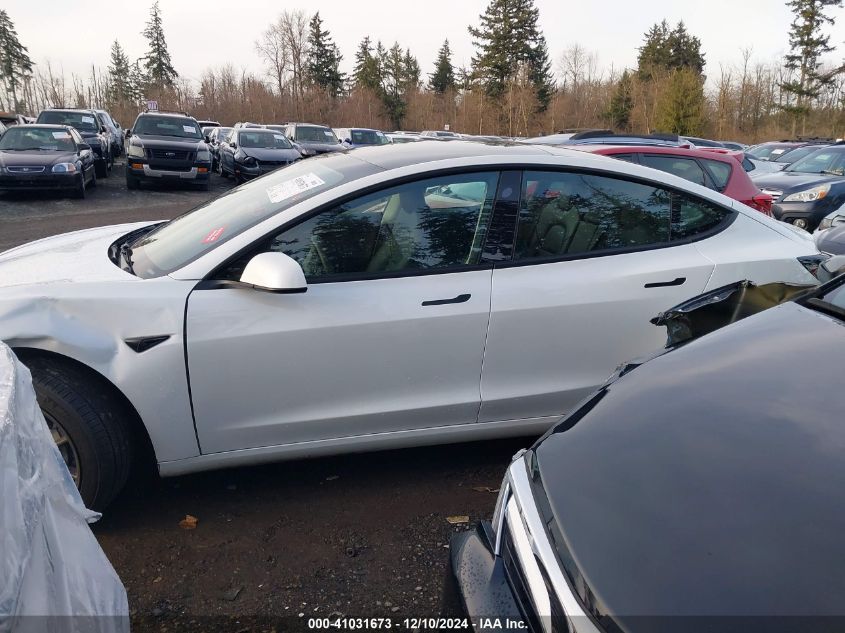 VIN 5YJ3E1EA2PF474243 2023 Tesla Model 3, Rear-Whee... no.14