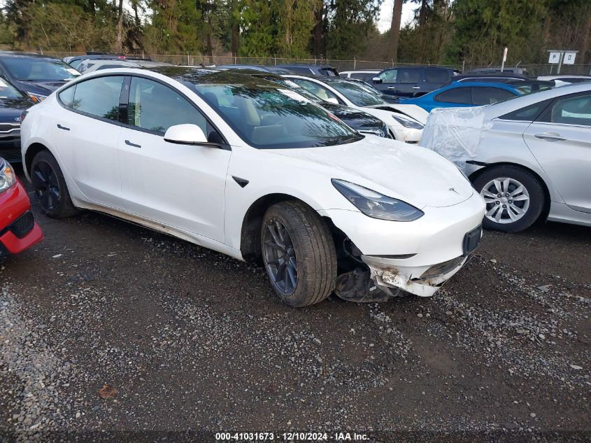 VIN 5YJ3E1EA2PF474243 2023 Tesla Model 3, Rear-Whee... no.1