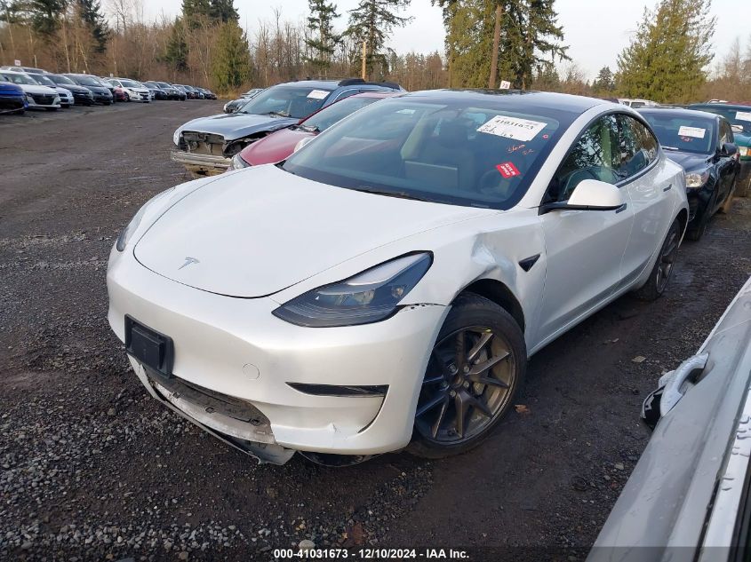 VIN 5YJ3E1EA2PF474243 2023 Tesla Model 3, Rear-Whee... no.2