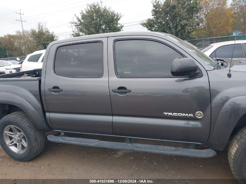 2013 Toyota Tacoma Double Cab Prerunner VIN: 5TFJU4GN4DX046655 Lot: 41031696