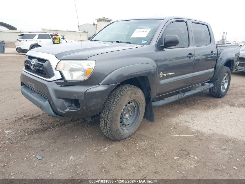 2013 Toyota Tacoma Double Cab Prerunner VIN: 5TFJU4GN4DX046655 Lot: 41031696