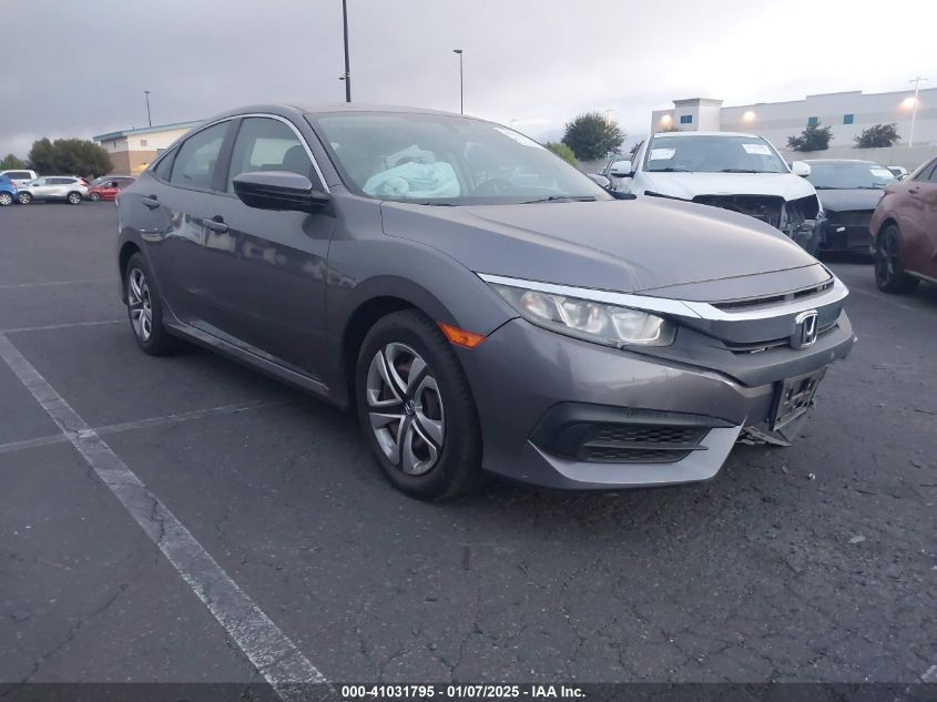 VIN 19XFC2F53HE204777 2017 Honda Civic, LX no.1