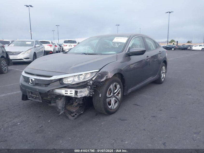 VIN 19XFC2F53HE204777 2017 Honda Civic, LX no.2