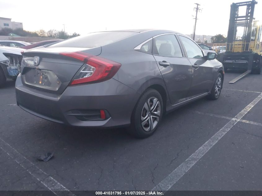 VIN 19XFC2F53HE204777 2017 Honda Civic, LX no.4