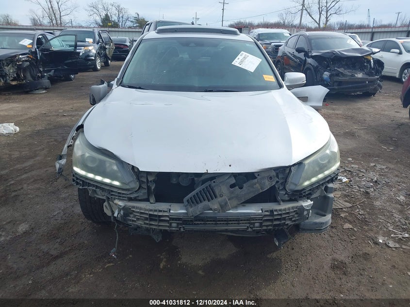 2014 HONDA ACCORD VIN: 1HGCR3F8XEA010796