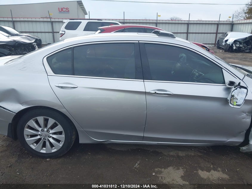 2014 HONDA ACCORD VIN: 1HGCR3F8XEA010796