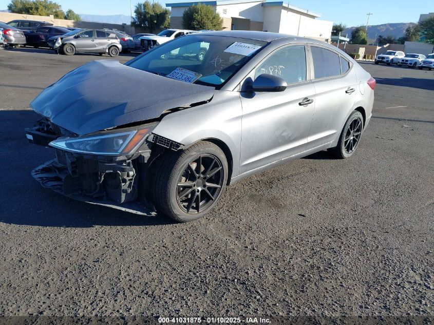 VIN 5NPD74LF5KH401358 2019 Hyundai Elantra, SE no.2