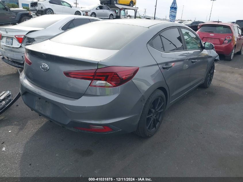 2019 Hyundai Elantra Se VIN: 5NPD74LF5KH401358 Lot: 41031875