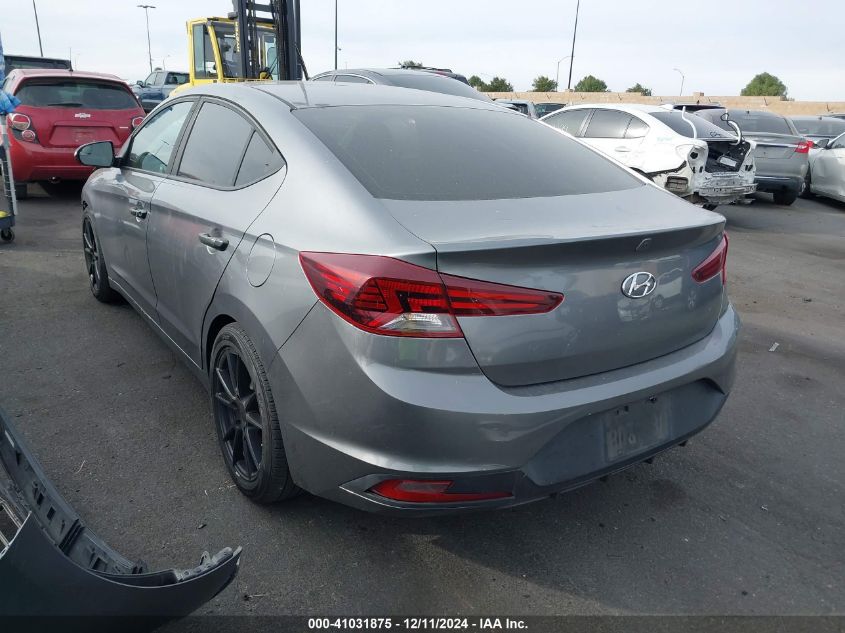 2019 Hyundai Elantra Se VIN: 5NPD74LF5KH401358 Lot: 41031875