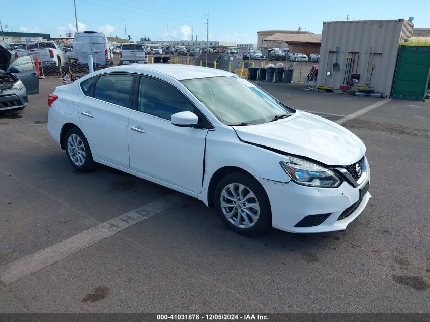 VIN 3N1AB7APXKY222835 2019 Nissan Sentra, SV no.1