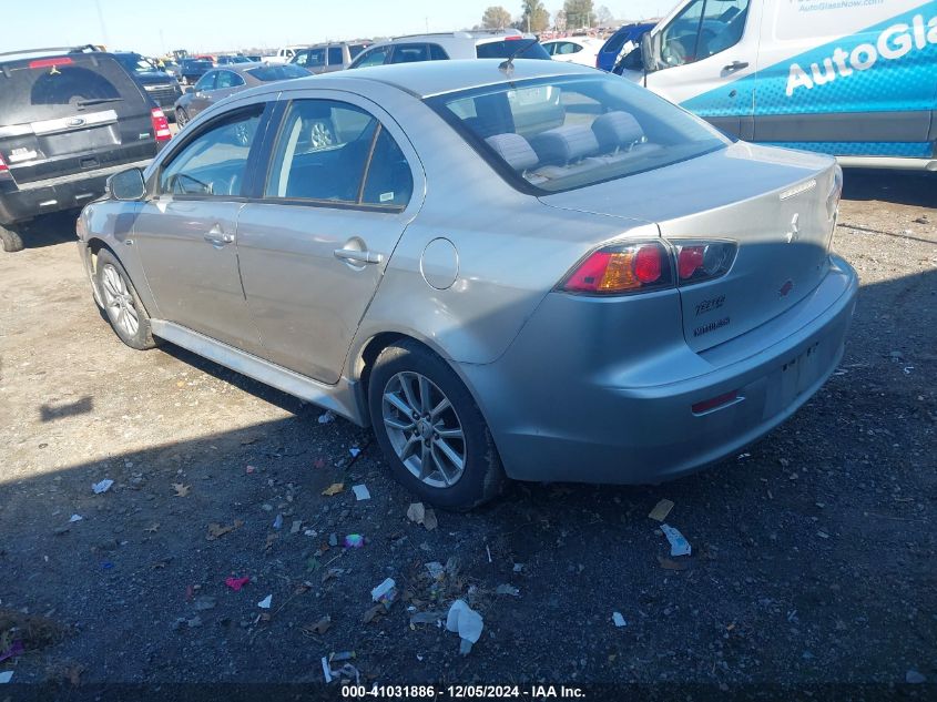 VIN JA32U2FUXGU005761 2016 Mitsubishi Lancer, ES no.3