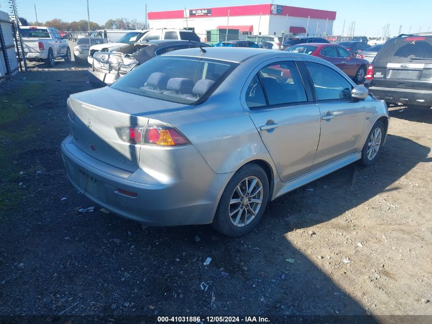 VIN JA32U2FUXGU005761 2016 Mitsubishi Lancer, ES no.4