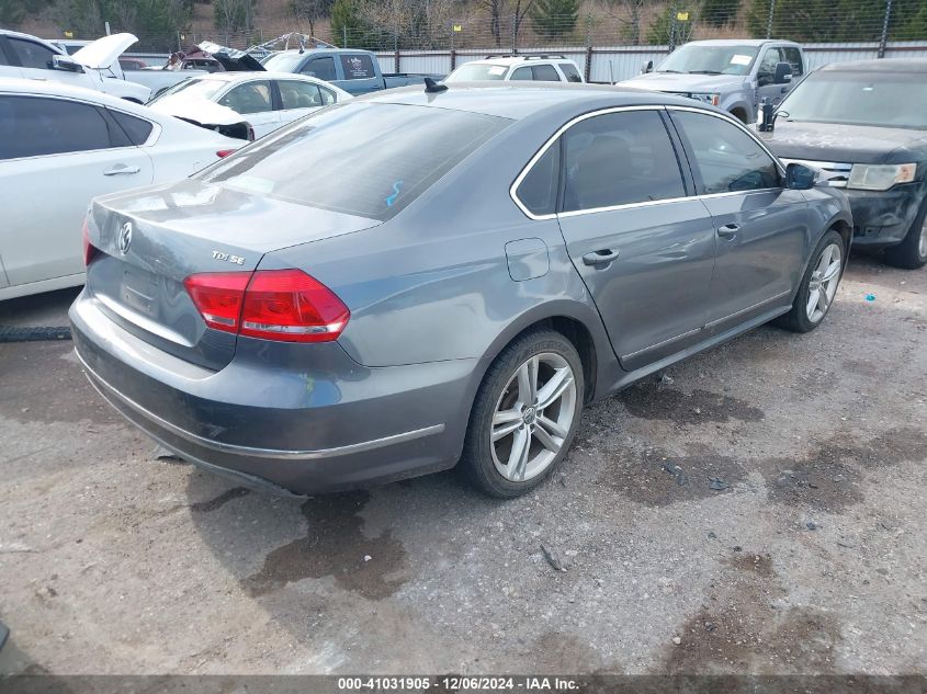 VIN 1VWBN7A38DC112493 2013 VOLKSWAGEN PASSAT no.4