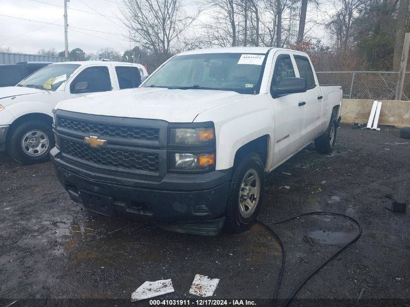 2014 CHEVROLET SILVERADO 1500 WORK TRUCK 1WT - 3GCUKPECXEG253319