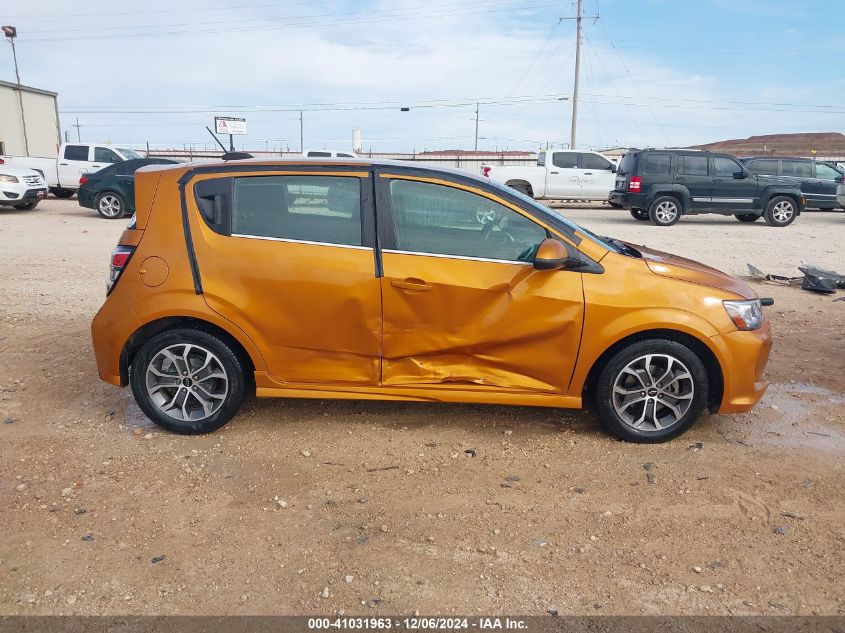 VIN 1G1JD6SBXK4106535 2019 Chevrolet Sonic, Lt Auto no.13