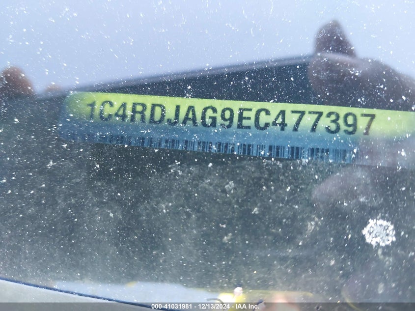 2014 DODGE DURANGO SXT - 1C4RDJAG9EC477397