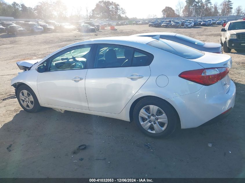 2015 KIA FORTE LX - KNAFX4A62F5390611