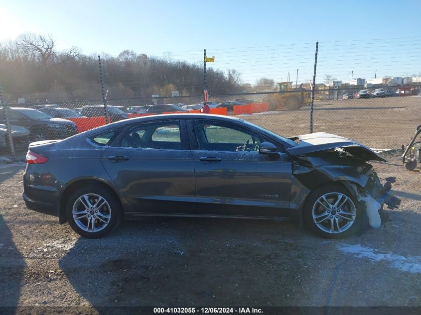 VIN 3FA6P0LU4FR243359 2015 FORD FUSION HYBRID no.13