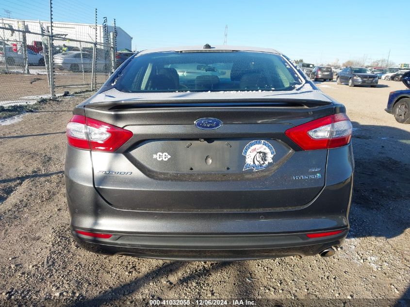 VIN 3FA6P0LU4FR243359 2015 FORD FUSION HYBRID no.16