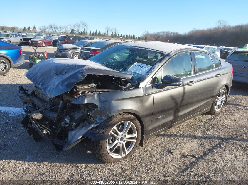 VIN 3FA6P0LU4FR243359 2015 FORD FUSION HYBRID no.2