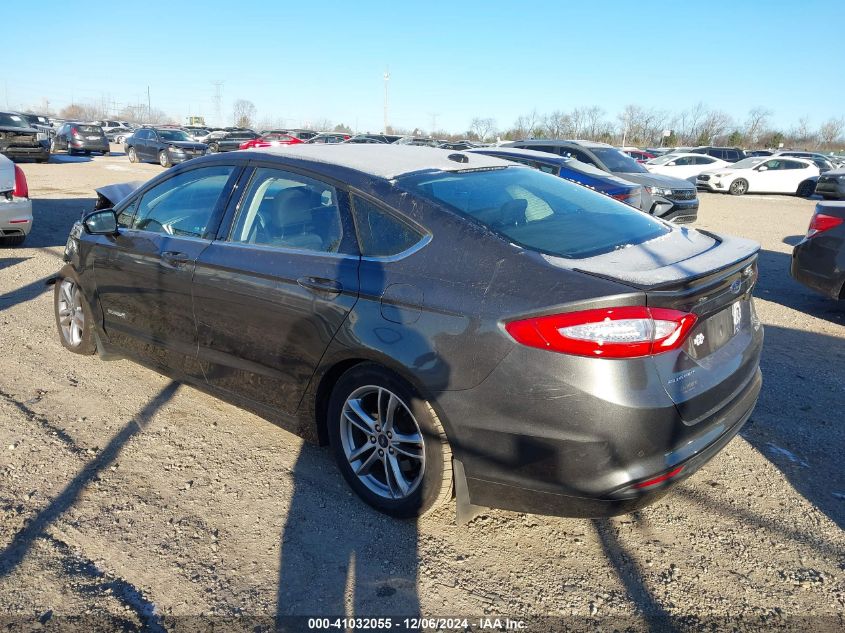 VIN 3FA6P0LU4FR243359 2015 FORD FUSION HYBRID no.3