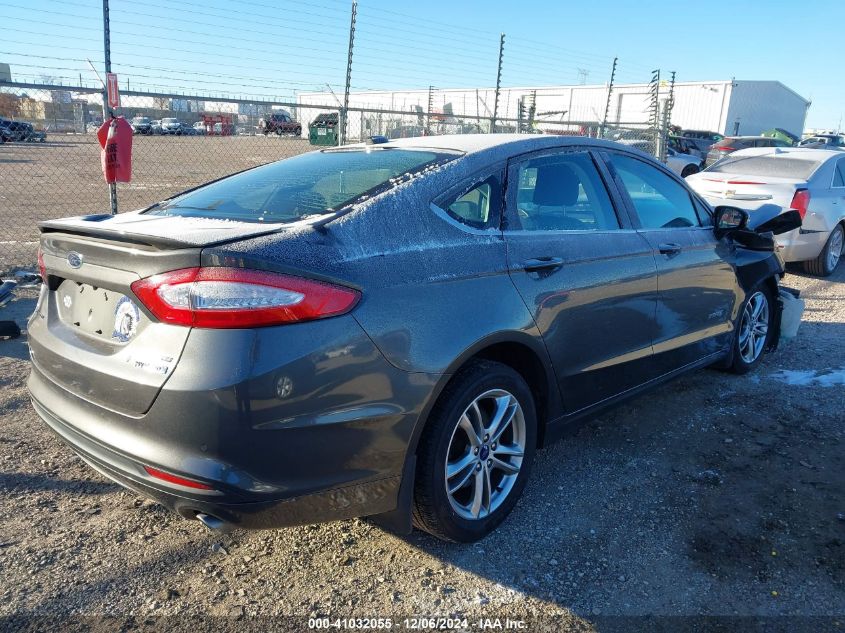 VIN 3FA6P0LU4FR243359 2015 FORD FUSION HYBRID no.4