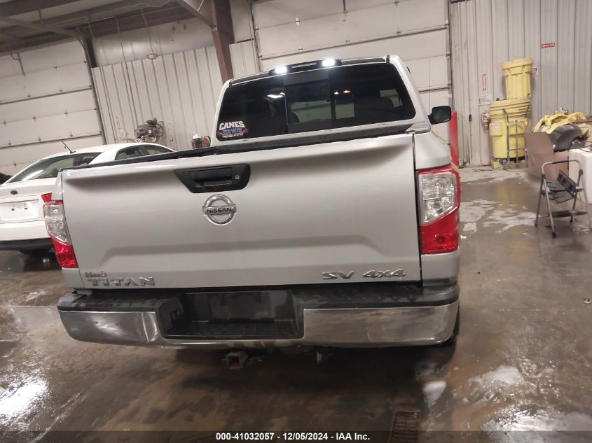 2017 Nissan Titan Sv VIN: 1N6AA1EJ7HN543981 Lot: 41032057