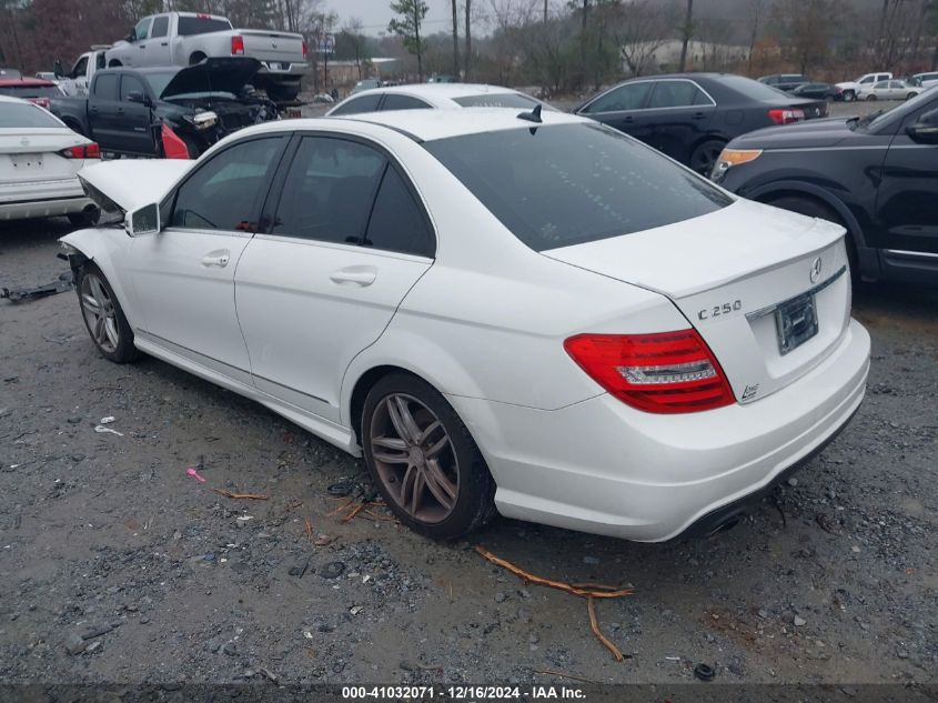 VIN WDDGF4HB5DA772378 2013 MERCEDES-BENZ C 250 no.3