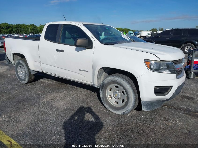 VIN 1GCHSBEA5G1257332 2016 Chevrolet Colorado, WT no.1