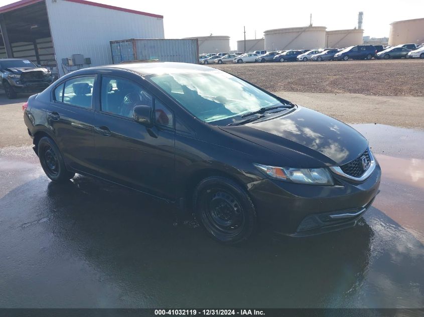 VIN 2HGFB2F50DH563166 2013 Honda Civic, LX no.1