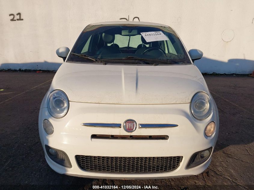 2012 Fiat 500 Sport VIN: 3C3CFFBRXCT384679 Lot: 41032164