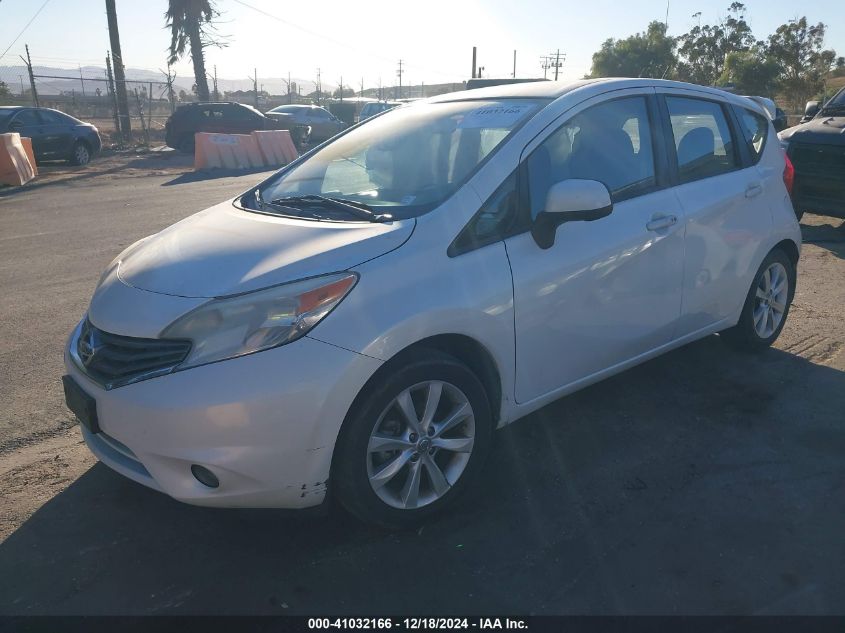 VIN 3N1CE2CP5EL372191 2014 Nissan Versa, Note SV no.2