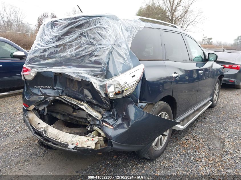 2016 Nissan Pathfinder Sv VIN: 5N1AR2MM9GC604282 Lot: 41032260