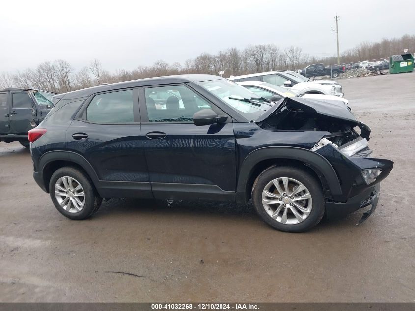 2021 Chevrolet Trailblazer Fwd Ls VIN: KL79MMS2XMB100177 Lot: 41032268