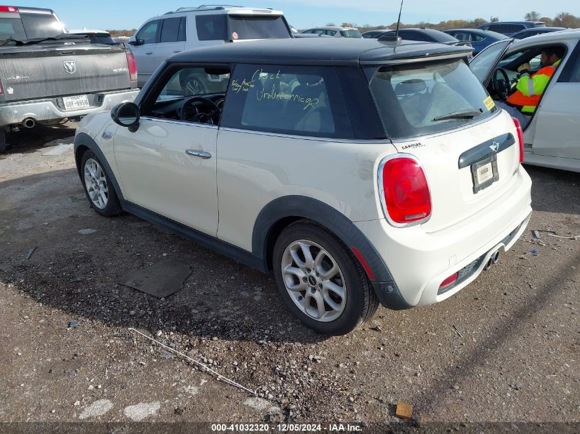 VIN WMWXP7C57H3B93378 2017 MINI COOPER no.3