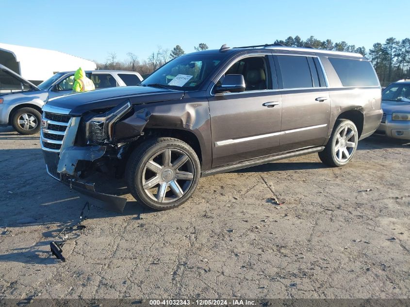 VIN 1GYS4JKJ6HR363266 2017 Cadillac Escalade, Esv P... no.2