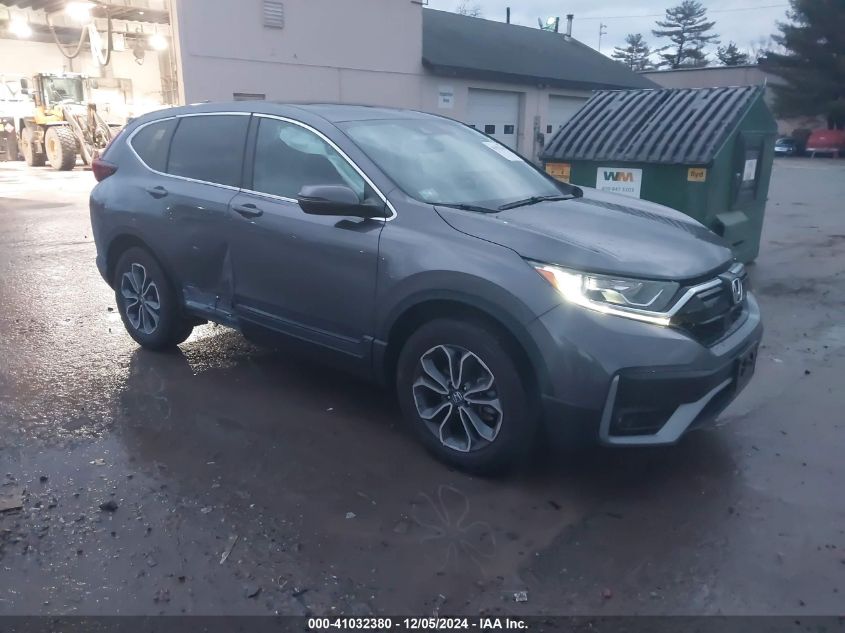 2021 HONDA CR-V AWD EX-L - 2HKRW2H87MH656622