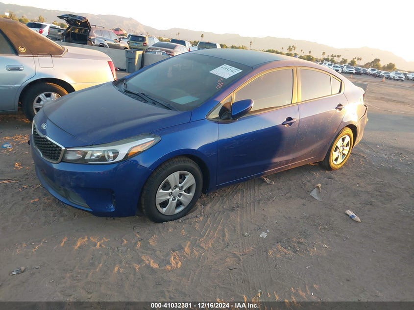 Vin: 3kpfk4a74he110169, lot: 41522307, kia forte lx 20172