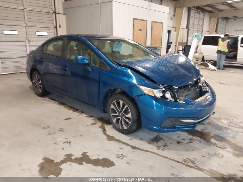 VIN 2HGFB2F81DH558858 2013 Honda Civic, EX no.1