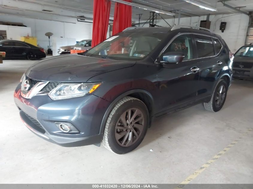 VIN 5N1AT2MV6GC862348 2016 NISSAN ROGUE no.2