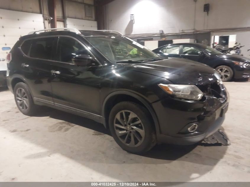 VIN 5N1AT2MV9GC845091 2016 Nissan Rogue, SL no.1