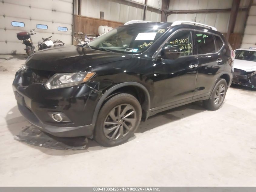 VIN 5N1AT2MV9GC845091 2016 Nissan Rogue, SL no.2