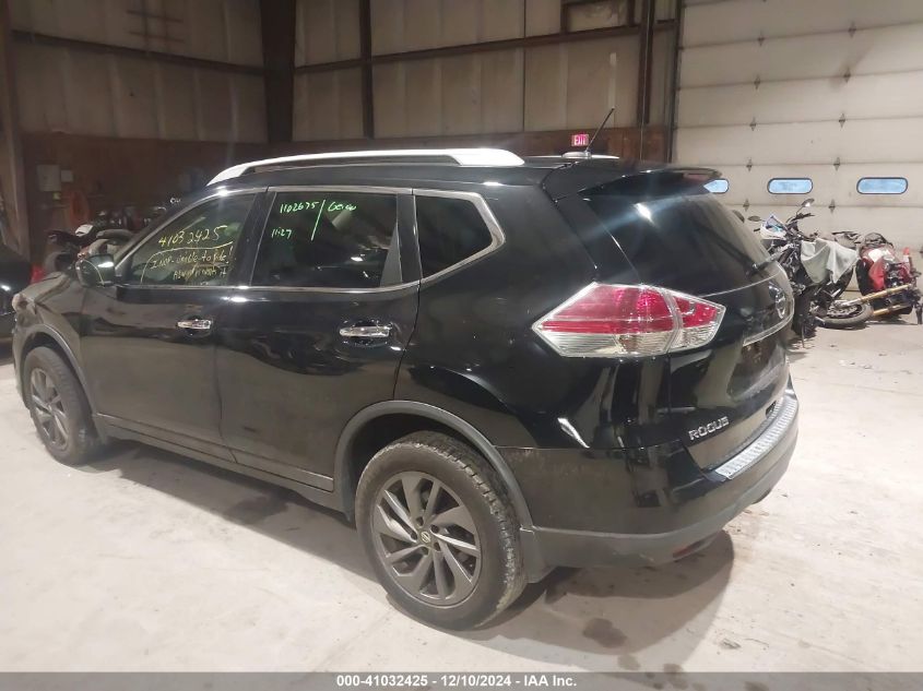 VIN 5N1AT2MV9GC845091 2016 Nissan Rogue, SL no.3