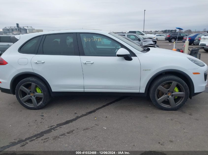 VIN WP1AE2A22GLA60046 2016 Porsche Cayenne E-Hybrid, S no.13