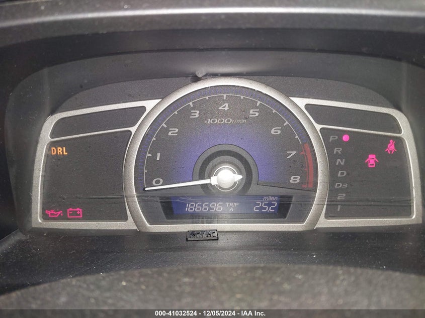 2007 HONDA CIVIC VIN: 1HGFA16857L093425