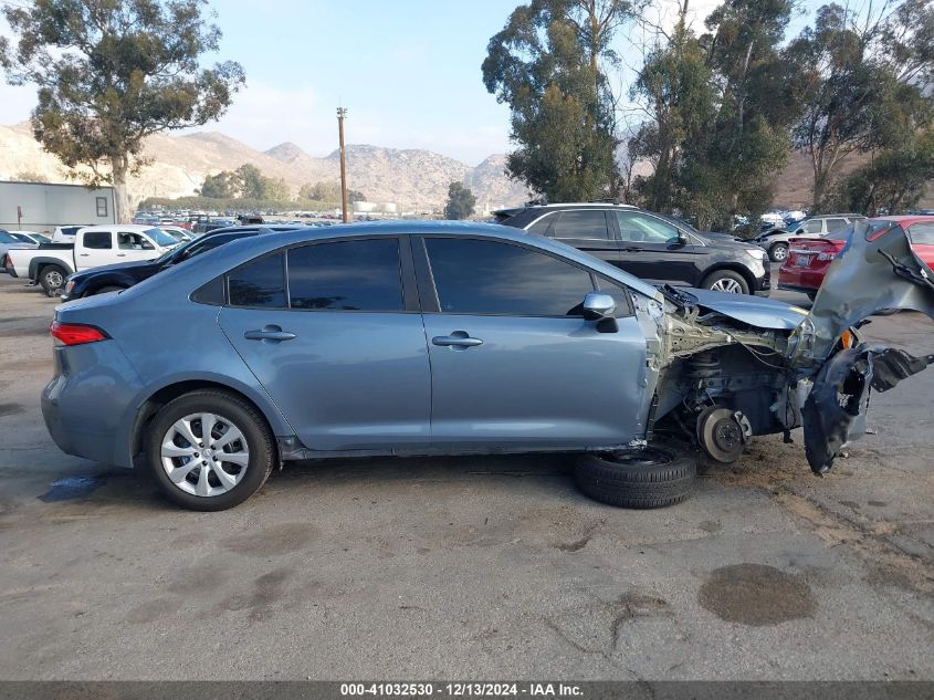 2021 Toyota Corolla Le VIN: 5YFEPMAE2MP158418 Lot: 41032530