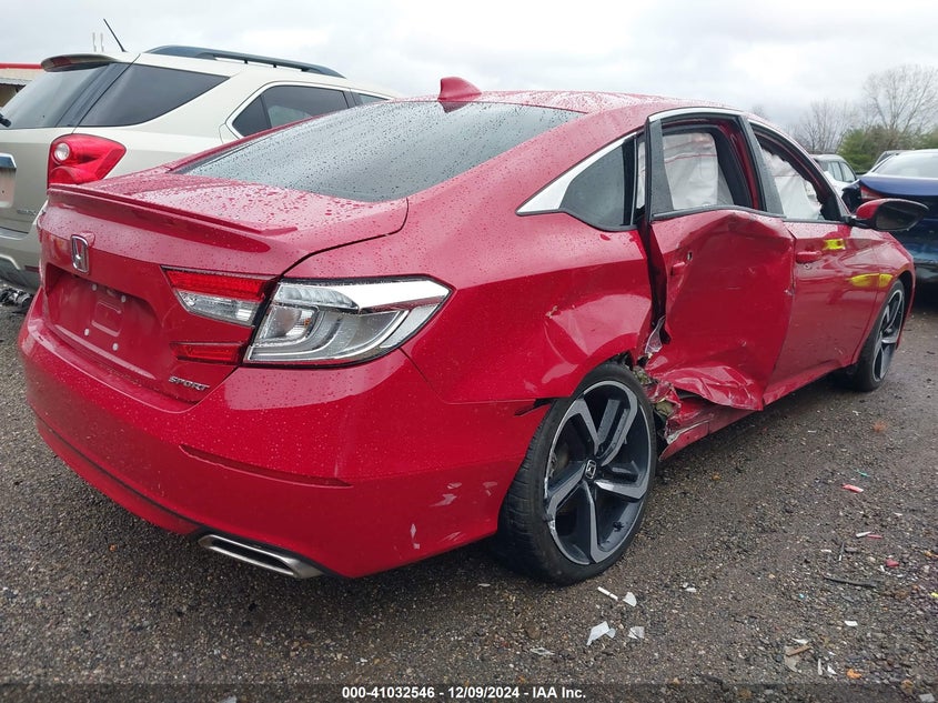 VIN 1HGCV1F30LA022246 2020 HONDA ACCORD SPORT