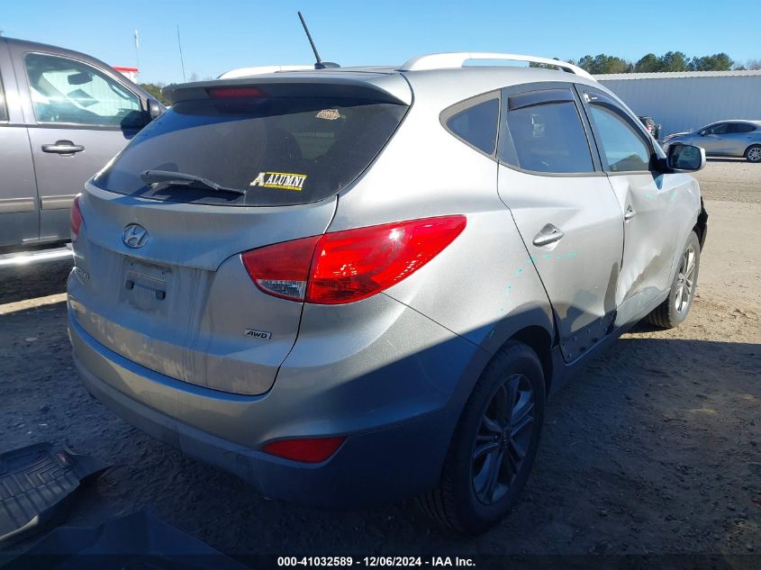 VIN KM8JUCAG7FU115956 2015 HYUNDAI TUCSON no.4